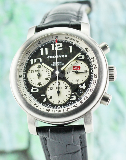 (image for) Chopard Titanium 39MM Mille Miglia Chronograph Watch / 8407
